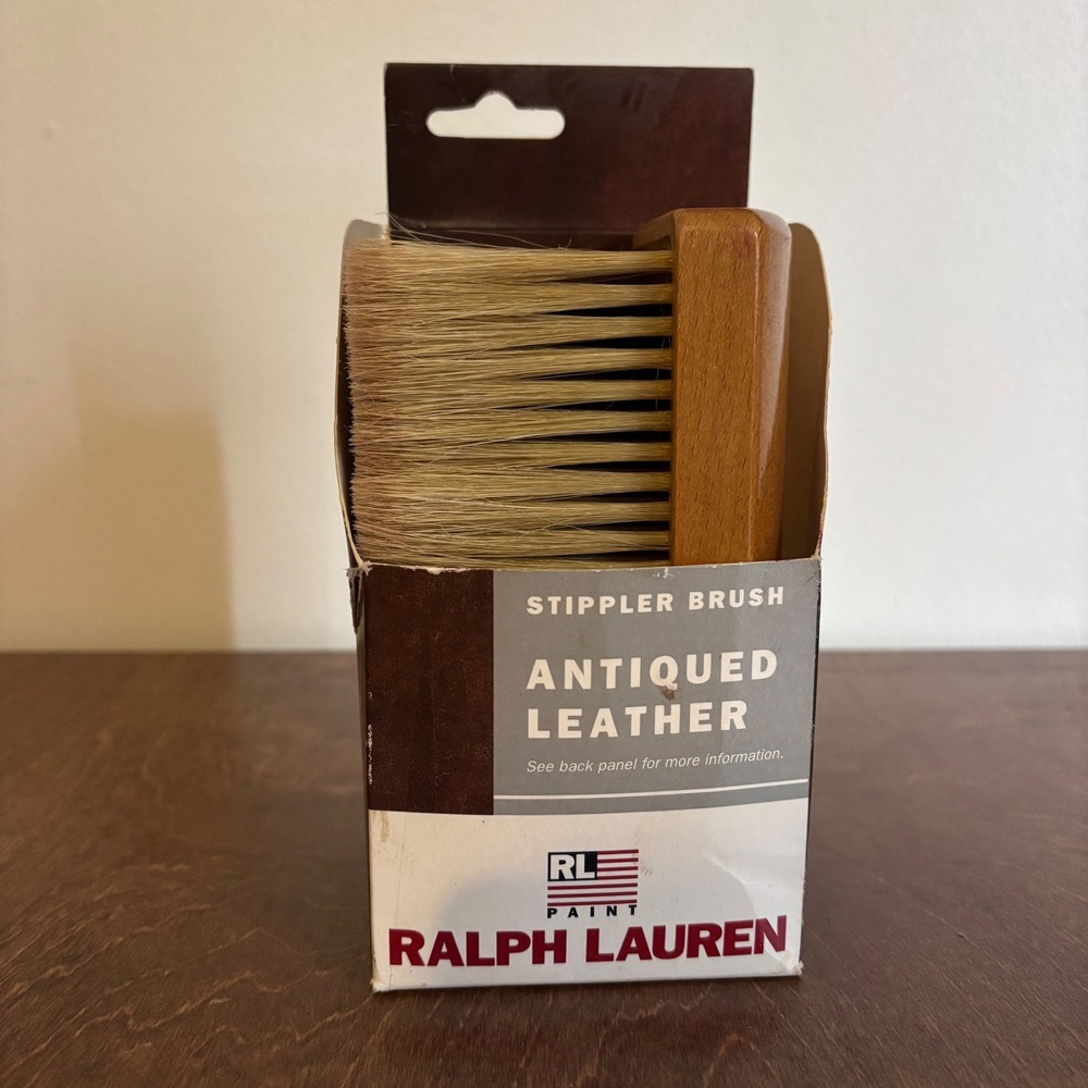 Ralph Lauren Stippler Paint Brush Brown Good